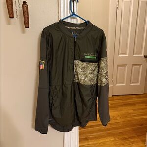Seattle Seahawks Salute to Service NFL Camo Large Pullover